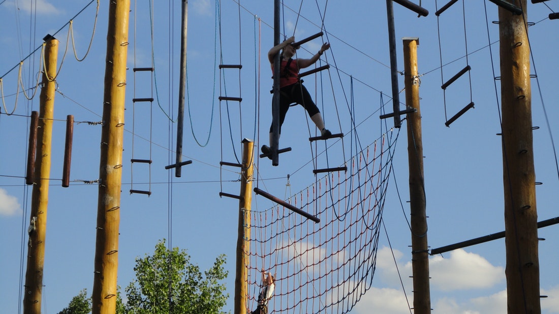 High Rope Activity in Prague